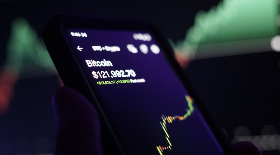 Inside The Prediction Markets: Draftkings Bets On The Cftc Model A20Phone20With20Bitcoin20Chart Id C45F8D25 5864 4Cd5 9Aa8 4E87D1C7Cab3 Size900