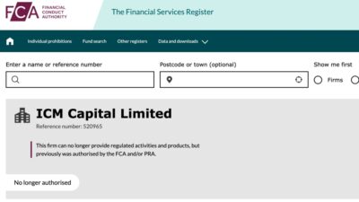 It Took Icm.com 2 Years To Give Up Its Fca License Status20Of20Icm.com27S20Fca20License Id Fc892Cd8 2C6B 4E91 B3B0 2C1371Dd4E76 Size900