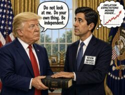 Trump: I Expect Kevin Warsh To Go Down As One Of The Very Best Fed Chairman.