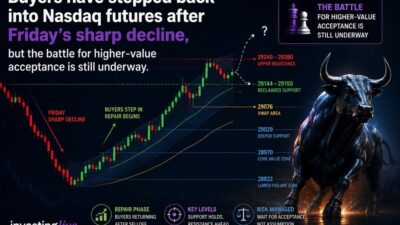 Nasdaq Technical Analysis After Friday’s Bloodbath Buyers20Have20Stepped20Back20Nasdaq20Analysis2C20Investinglive.com Id B5411799 E9D1 4Adf 96F7