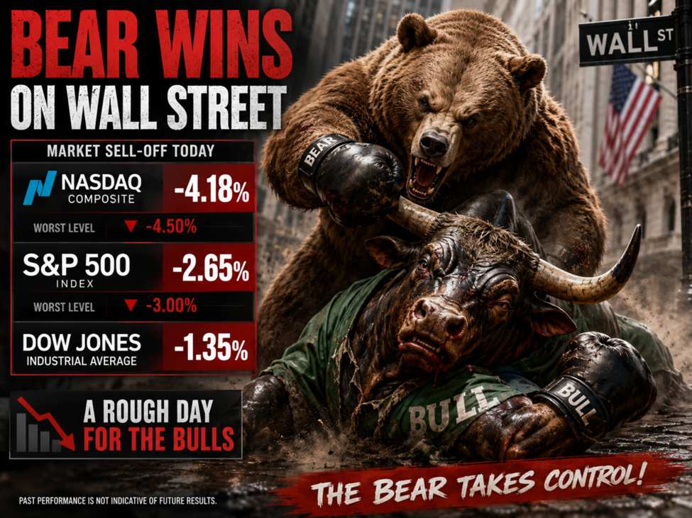Us Stocks Close Sharply Lower. The Nasdaq Index Has It Worse Trading Day Since April 2025 Bears20Win Id 123A4Fd7 5Cb2 4678 B505 3A54349F7877 Size975