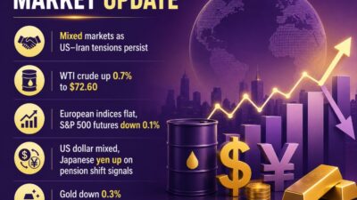 Investinglive European Markets Wrap: Oil Prices Nudge Up As Us-Iran Tensions Linger