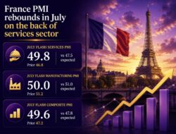 French Business Activity Stabilises In July Amid Strong Rebound In The Services Economy