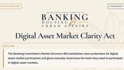 Us Banks Target Clarity Act Stablecoin Rewards In Fight Over Deposit Flight