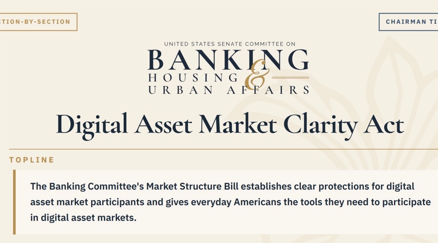 Us Banks Target Clarity Act Stablecoin Rewards In Fight Over Deposit Flight Screenshot20Of20Clarity20Act.20Source3A20U.s.20Senate20Committee20On20Banking2C20Housing