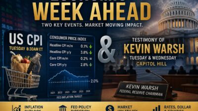 Us Cpi And Fed Chair Warsh Take Center Stage This Week.