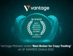 Vantage Markets Voted ‘Best Broker For Copy Trading’ At Uf Awards Global 2026