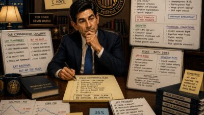 As London/European Traders Head For The Exit, The Markets Are Scared Of The Fed (And War) Warsh20Fed20Decision Featured 1785340726 Featured 1785340903