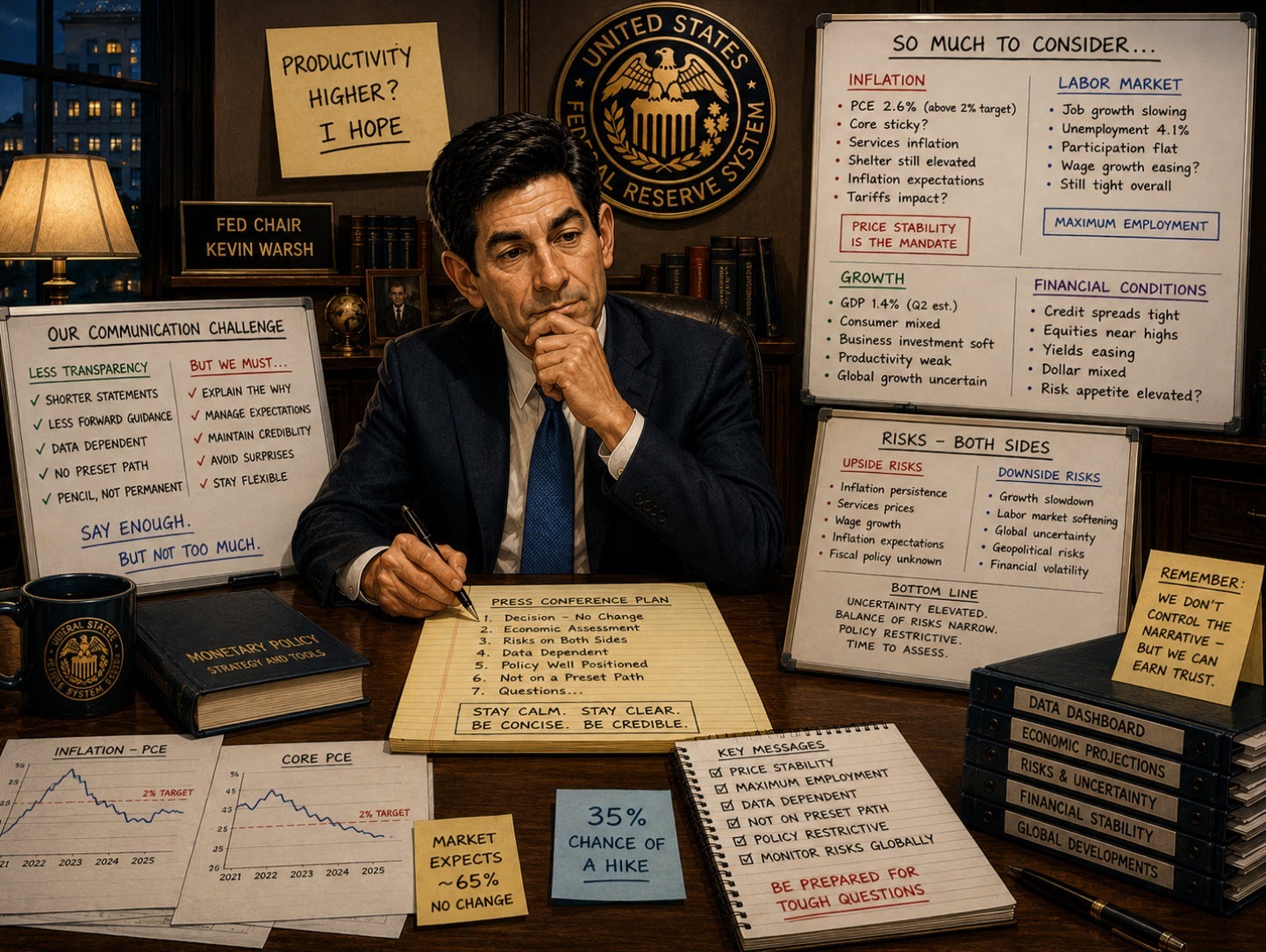 As London/European Traders Head For The Exit, The Markets Are Scared Of The Fed (And War) Warsh20Fed20Decision Featured 1785340726 Featured 1785340903