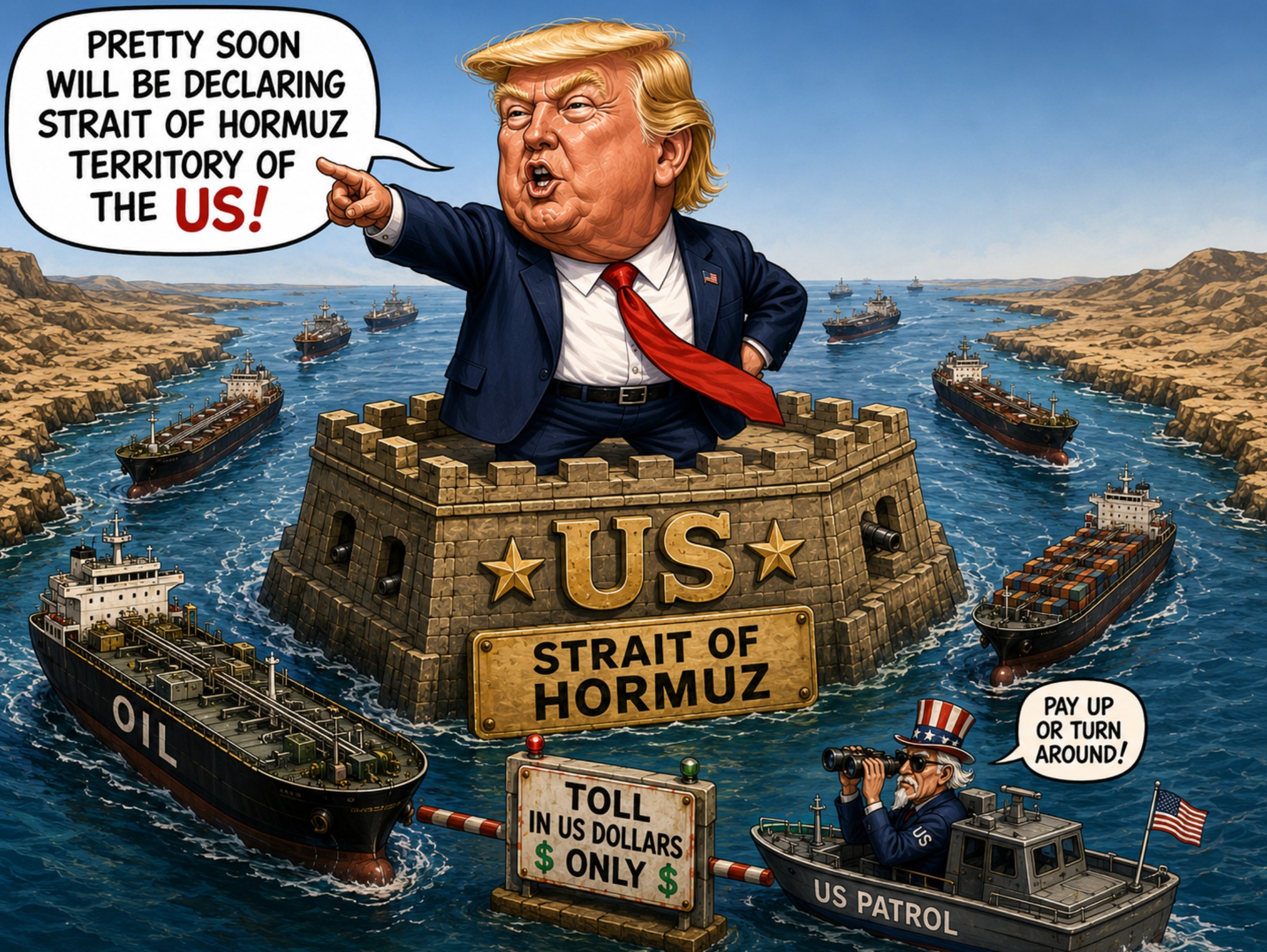 Trump: Pretty Soon Will Be Declaring Strait Of Hormuz Territory Of The Us 2026 08 14 13 04 24 Featured 1786737876