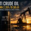 Crude Oil Futures Settled At $85.01
