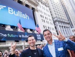 Bullish’s Non-Trading Revenue Overtakes Transaction Revenue As Crypto Sales Fall 44%