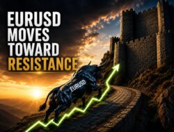 Eurusd Trades To New Session Highs And Moves Lower To 200 Day Ma