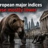 As London/European Traders Head For The Exit The Major Indices In Europe Close Mostly Lower