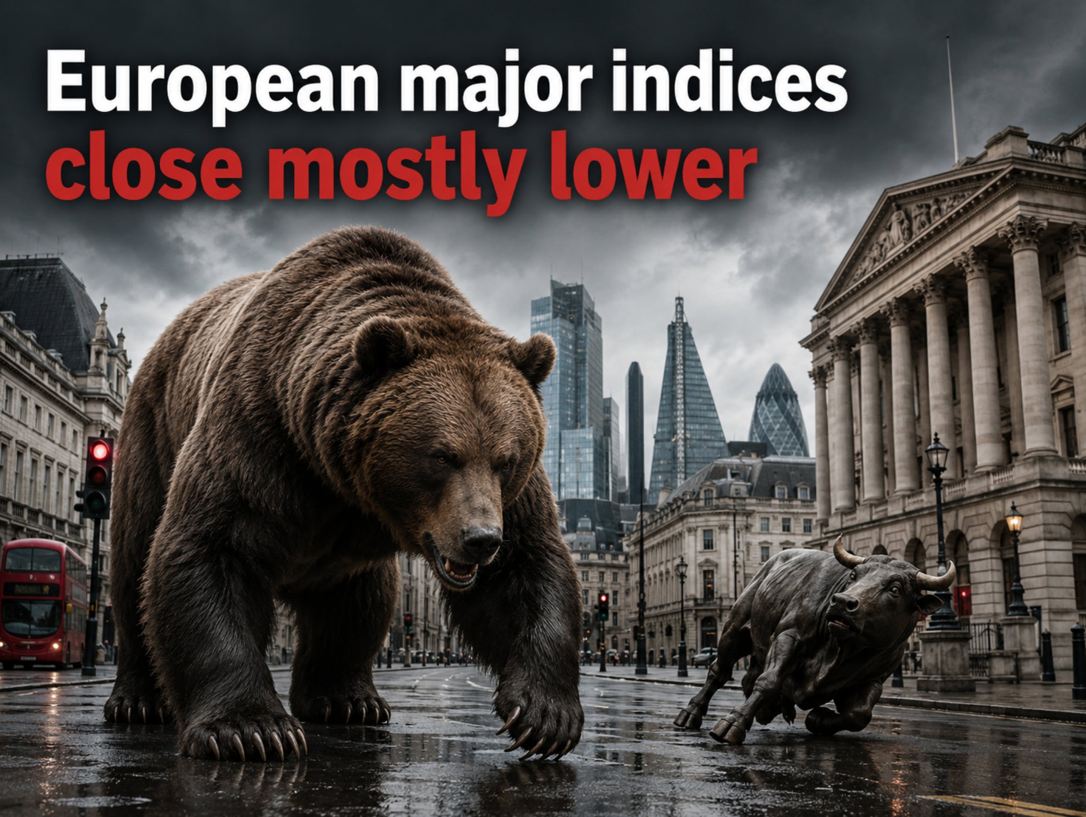 As London/European Traders Head For The Exit The Major Indices In Europe Close Mostly Lower Europe20Stocks20Mostly20Lower Featured 1787847315