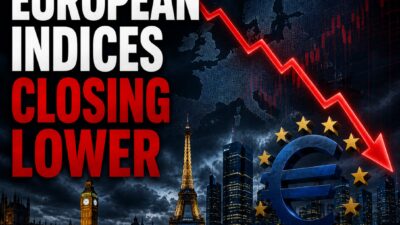 European Shares Close Mostly Lower As Yields Jump; Dax Bucks The Trend European20Indices20Close20Lower Featured 1786723667