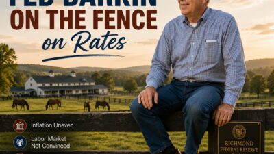 Barkin: Rate Decision Still A &Quot;Close Call&Quot; Feds20Barkin20On20The20Fence Featured 1785517947