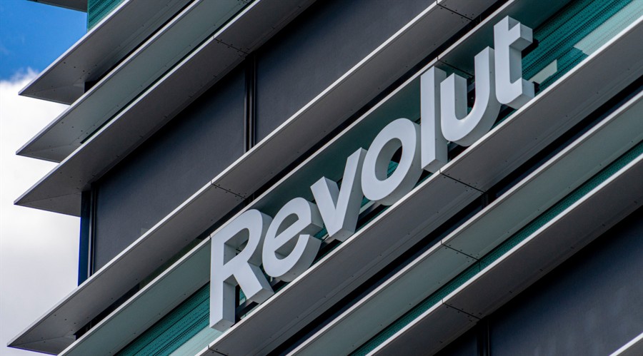 Esma Didn’t Say How Lithuania’s Cross-Border Clients Jumped 5,000X. Is It Because Of Revolut? Revolut20Logo20Signboard20On20Modern20Office20Building20In20Vilnius2C20Lithuania Id 3F4F38