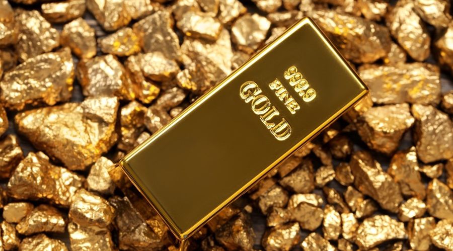 Gold Price Stalls Below Trend Line For Fifth Day As Xau/Usd Holds $4,400 Shiny20Gold20Ingot20On20Nuggets2C20Top20View Id 0813875E E395 4Ebc 8589 90848C354B77 Size900