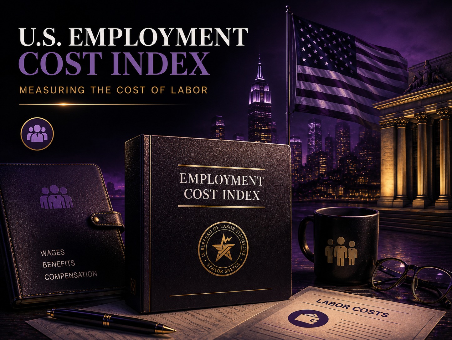 Us Q2 Employment Cost Index +0.9% Vs +0.8% Expected Us Wages Data Featured 1785505721